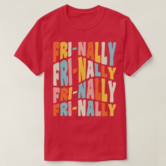 T-shirt Frinally FiNally Drôle Vendredi Citation de l'ense (Design devant)