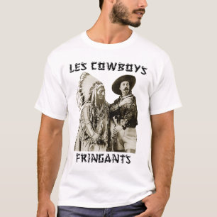 T-shirt Fringants de cowboys de Les