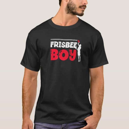 T-shirt Frisbee Boy Ultimate Frisbee Player Disque (Devant)