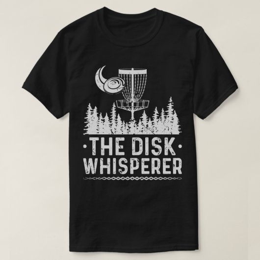 T-shirt Frisbee Golf Disque Whisperer (Design devant)