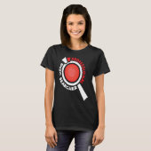 T-shirt Frisbee Golf Player Disque Golf (Devant entier)