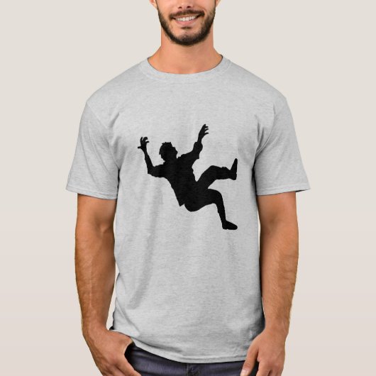 T-shirt frisbee stupide (Devant)