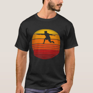 T-shirt Frisbee Ultimate Sport Retro Disque Vintage Golf