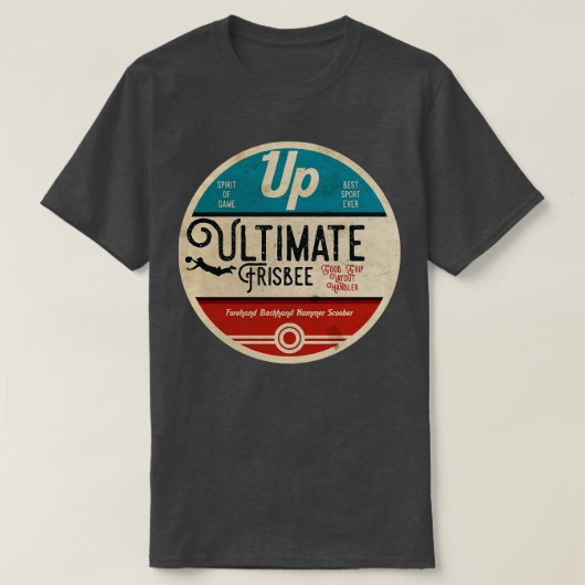 T-shirt Frisbee Vintage (Design devant)