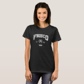 T-shirt Frisco TX Texas Vintage Throwback (Devant entier)