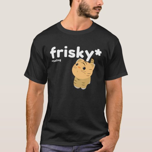 T-shirt Frisky Fete Tiger mignon (Devant)