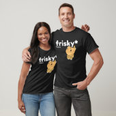 T-shirt Frisky Fete Tiger mignon (Unisexe)