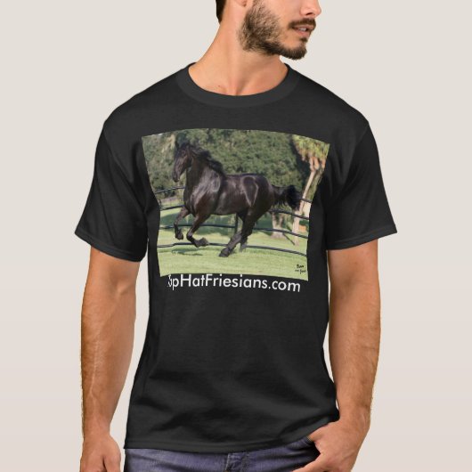 T-shirt Frisons de casquette supérieur (Devant)