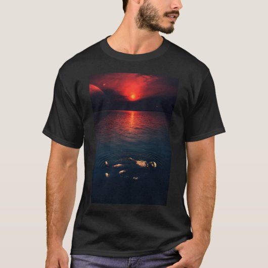 T-shirt Frisson de minuit (Devant)