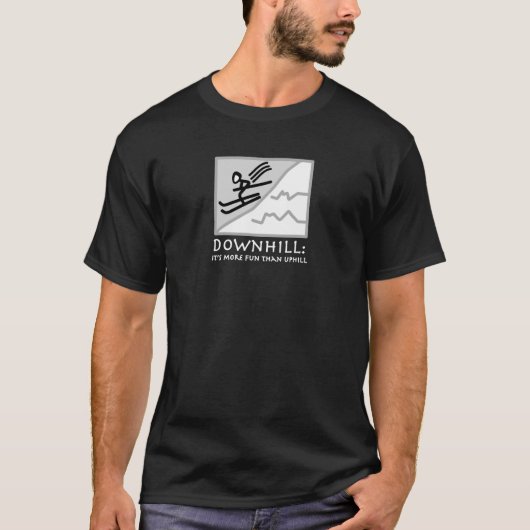T-shirt Frisson incliné (Devant)