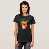 T-shirt Frite Apporte-Moi Des Frites Premium (Devant entier)
