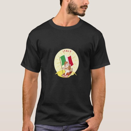 T-shirt Frites de chat d'Italie (Devant)