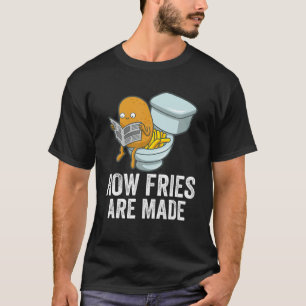 T-shirt Frites de pomme de terre