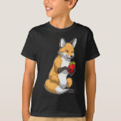 T-shirt Frites français Fox (Devant)