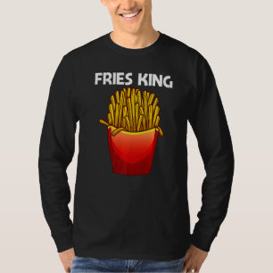 T-shirt Frites Mignonnes Pour Hommes Garçons Frites De Pom