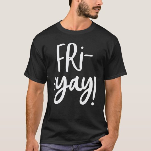T-shirt Friyay Prof de maths Week-end Rentrée des classes (Devant)