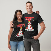 T-shirt Frobite Snowman Vampire Noël (Unisexe)