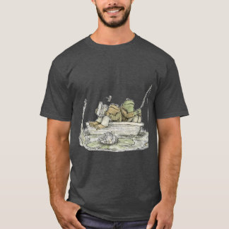 T-shirt Frog andoad Fishing funny