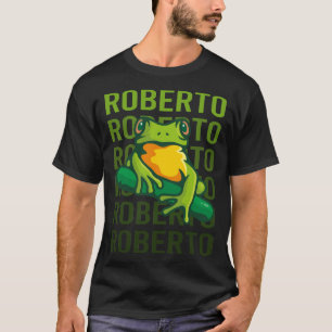 T-shirt Frog Art - Nom Roberto