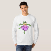 T-shirt Frog Ballet Dance (Devant entier)