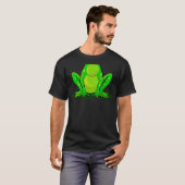 T-shirt Frog Costume Halloween Green Toad Kids Men Women B (Devant entier)