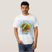T-shirt Frog Flower (Devant entier)