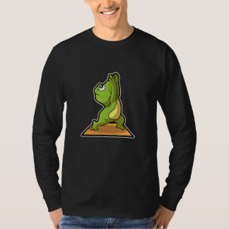 T-shirt Frog Frog Yoga Poses Sports Gymnastics Ohm Heartbe