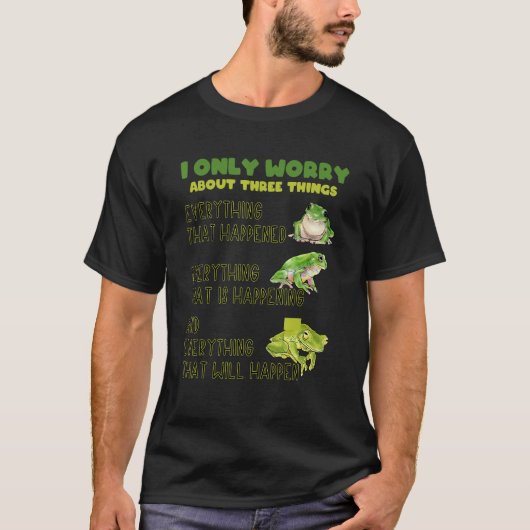 T-shirt Frog  Inspirational Quote Love Frog (Devant)