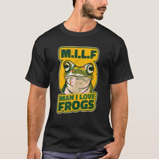 T-shirt Frog Love Toad Frog Catcher Hunter Amphibian Catch (Devant)