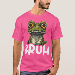T-shirt Frog Lover Bruh Funky Frog