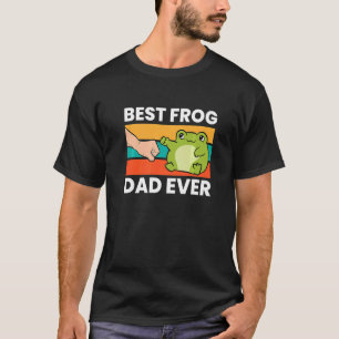 T-shirt Frog Owner Best Frog Dad Ever Pet Frog