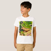 T-shirt Frog Painting - Gift for Animal Lovers (Devant entier)
