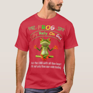 T-shirt FROG Pleinement confiance en Dieu Confiance en l'E
