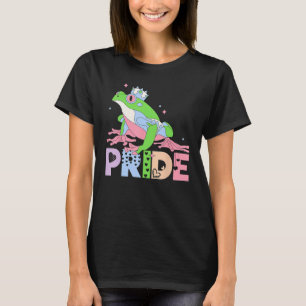 T-shirt Frog Pride Arc-en-ciel Amoureux des animaux LGBTQI