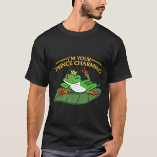 T-shirt Frog Prince Charming Kids Adorable Fun