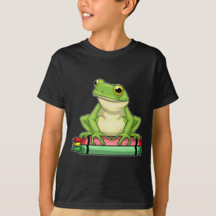 T-shirt Frog Pupil Crayons School