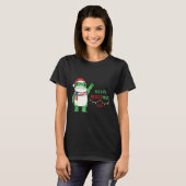 T-shirt Frog Retro Merry Resistmas Funny Litical Christmas (Devant entier)