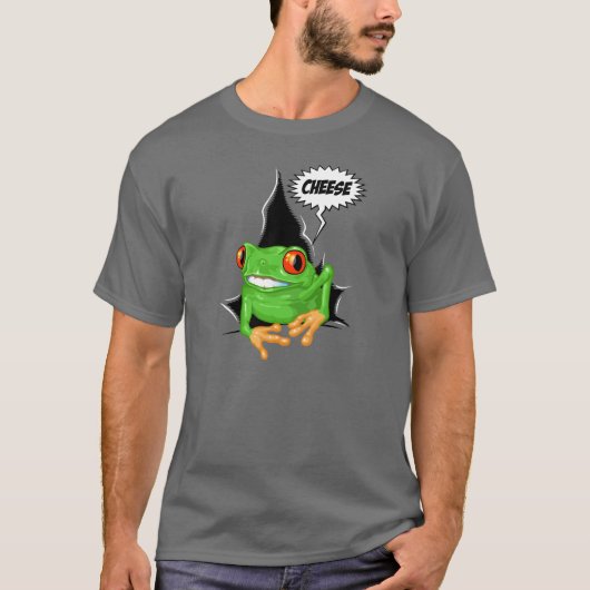 T-shirt Frog smile (Devant)
