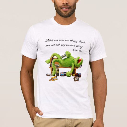 T-SHIRT FROG-T-SHIRT IVRE (Devant)