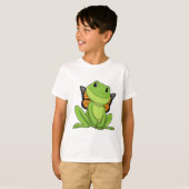 T-shirt Frog with Butterfly (Devant entier)