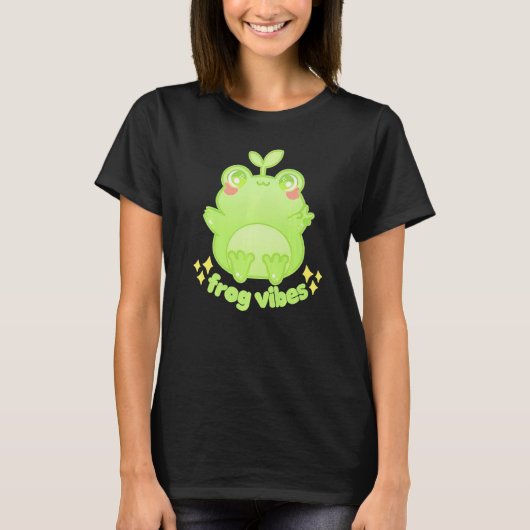 T-shirt Froggy Crossing Frog Vibes (Devant)