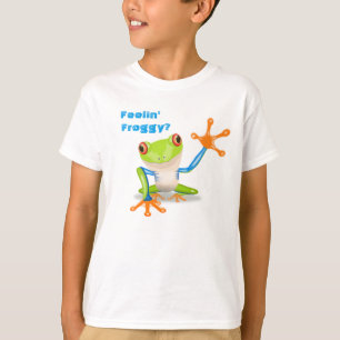 T-shirt Froggy de sentiment ? - Grenouille d'arbre