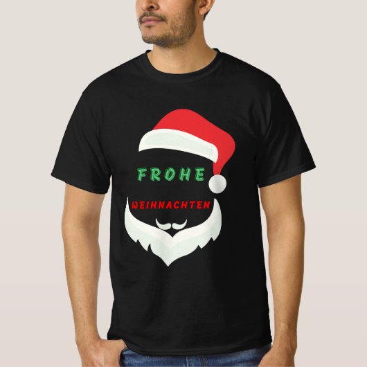 T-shirt frohe weihnachten (Devant)