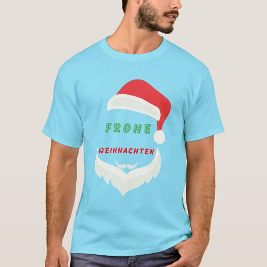 T-shirt frohe weihnachten (Devant)