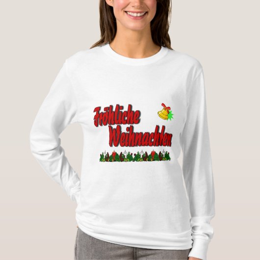 T-shirt Fröhliche Weihnachten (Devant)