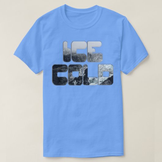 T-SHIRT FROID DE GLACE (Design devant)