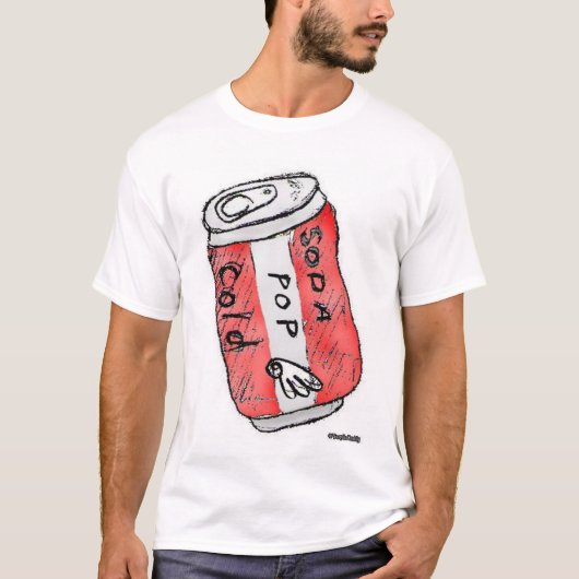 T-shirt Froid de soda (Devant)