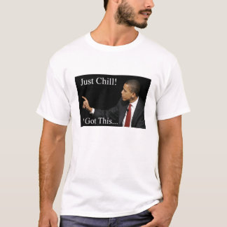 T-shirt froid d'Obama-Juste