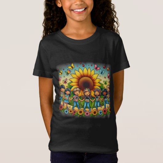 T-Shirt Frolic dans les champs (Devant)