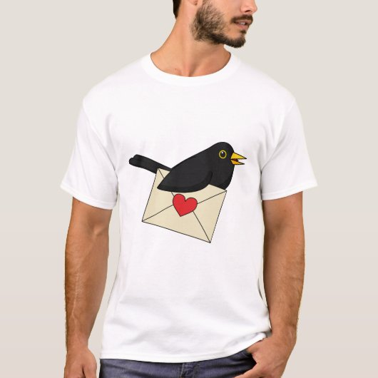 T-shirt From Blackbird et Love (Devant)